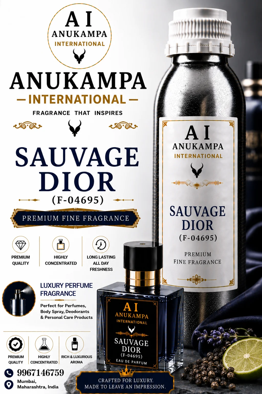 Sauvage Dior (F-04695) — Air Freshener Fragrances fragrance oil