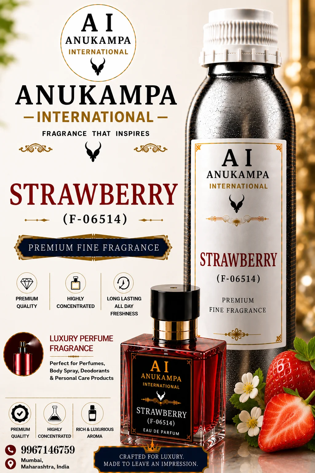Strawberry (F-06514) — Fine Fragrances fragrance oil