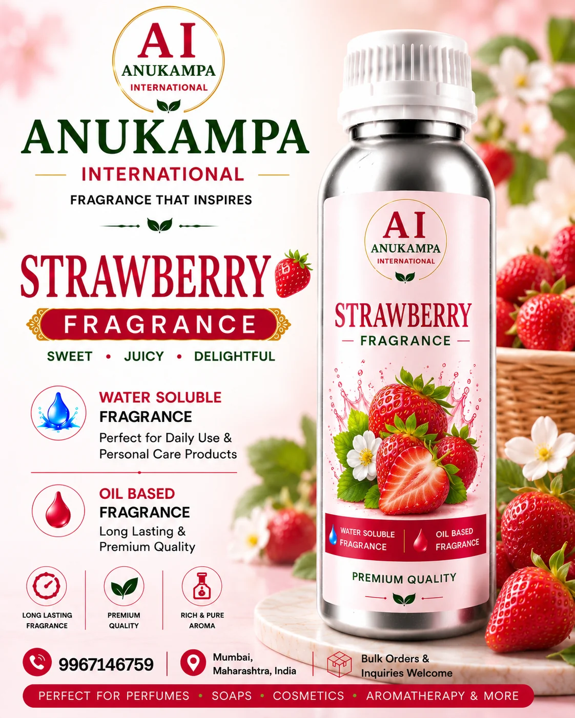 Strawberry Fragrance — Personal Care Fragrances fragrance oil