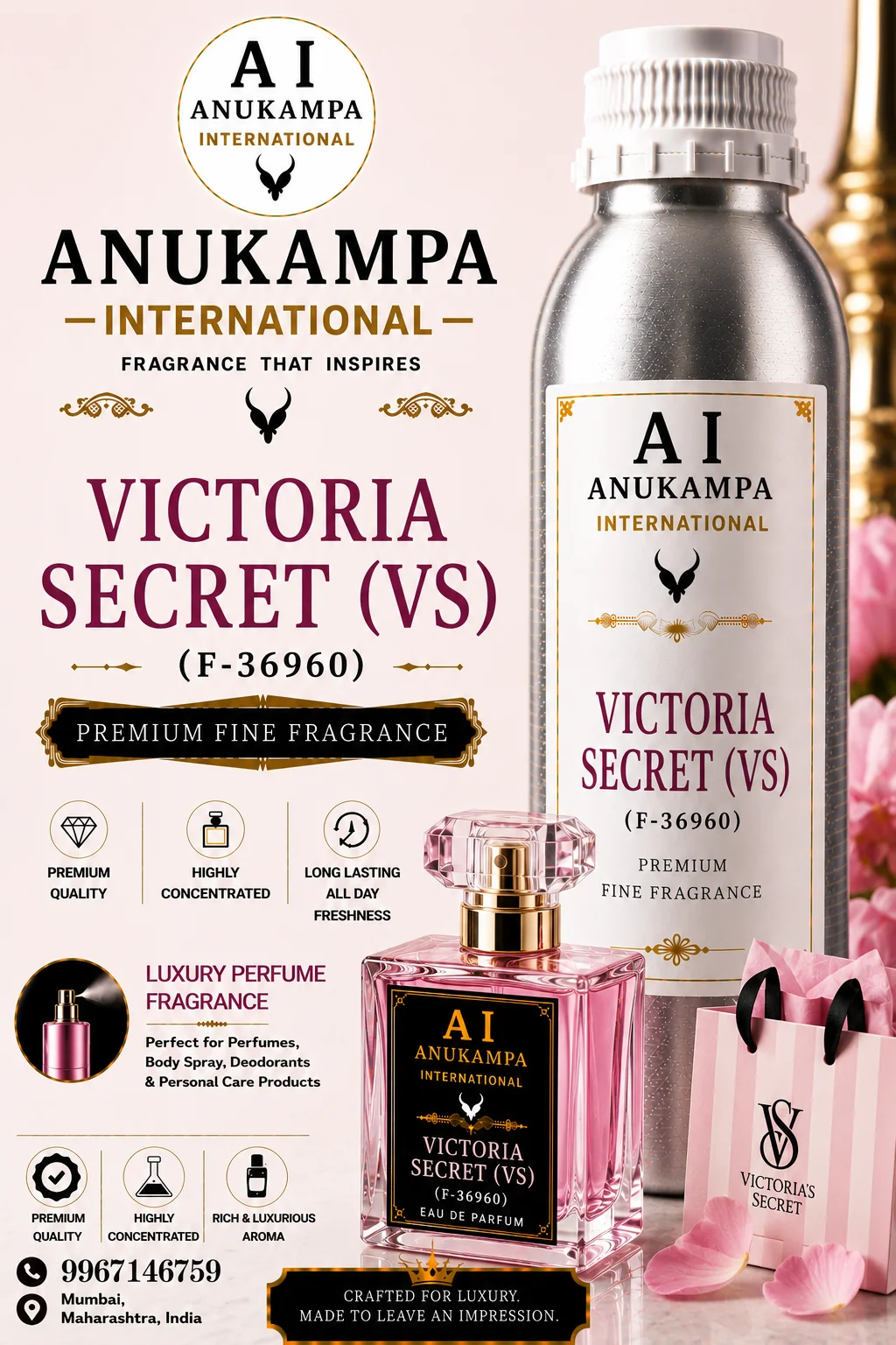 Victoria Secret (VS) F-36960 — Air Freshener Fragrances fragrance oil
