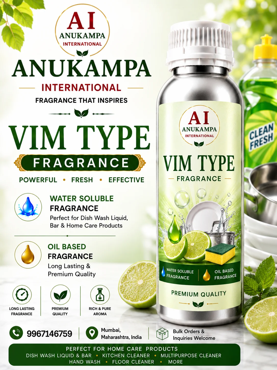 Vim Type Fragrance — Home Care Fragrances fragrance oil