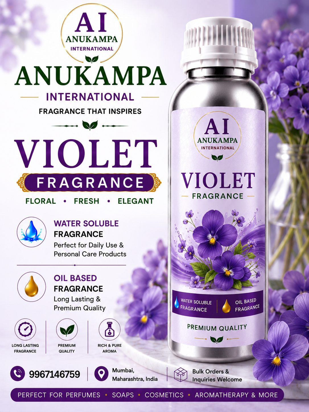 Violet Fragrance — Industrial Fragrances fragrance oil