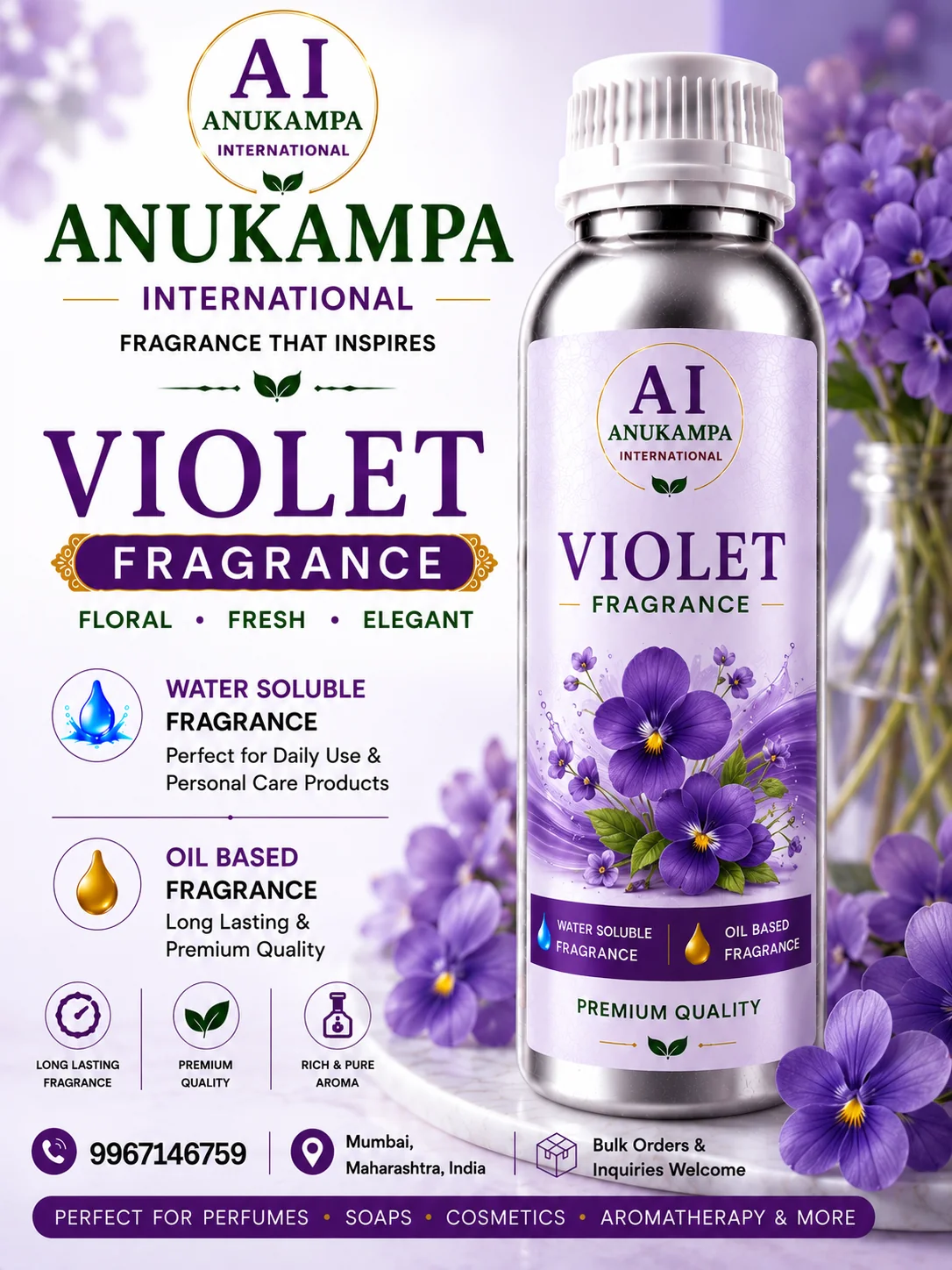 Violet Fragrance — Air Freshener Fragrances fragrance oil