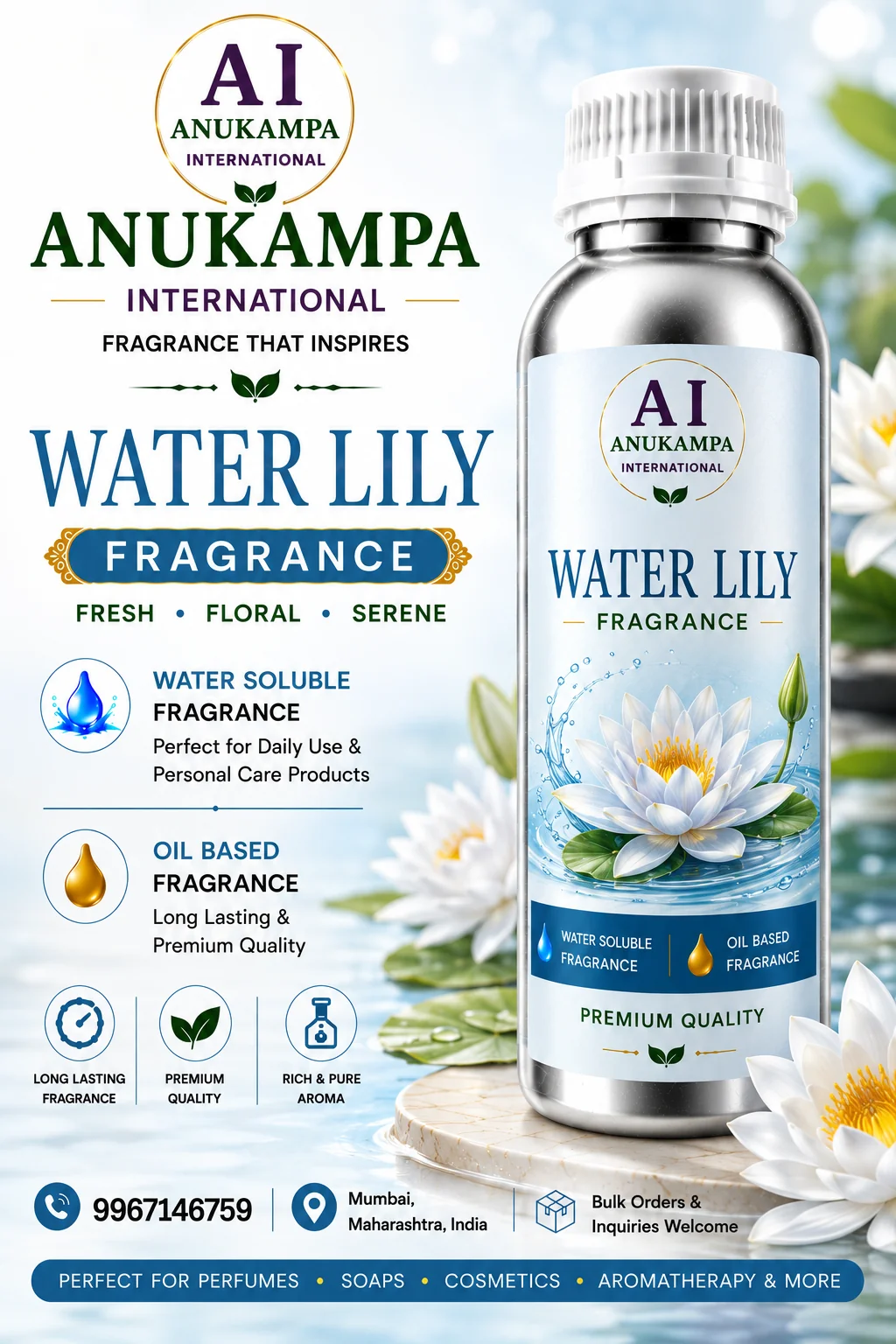 Water Lily Fragrance — Soap Fragrances fragrance oil