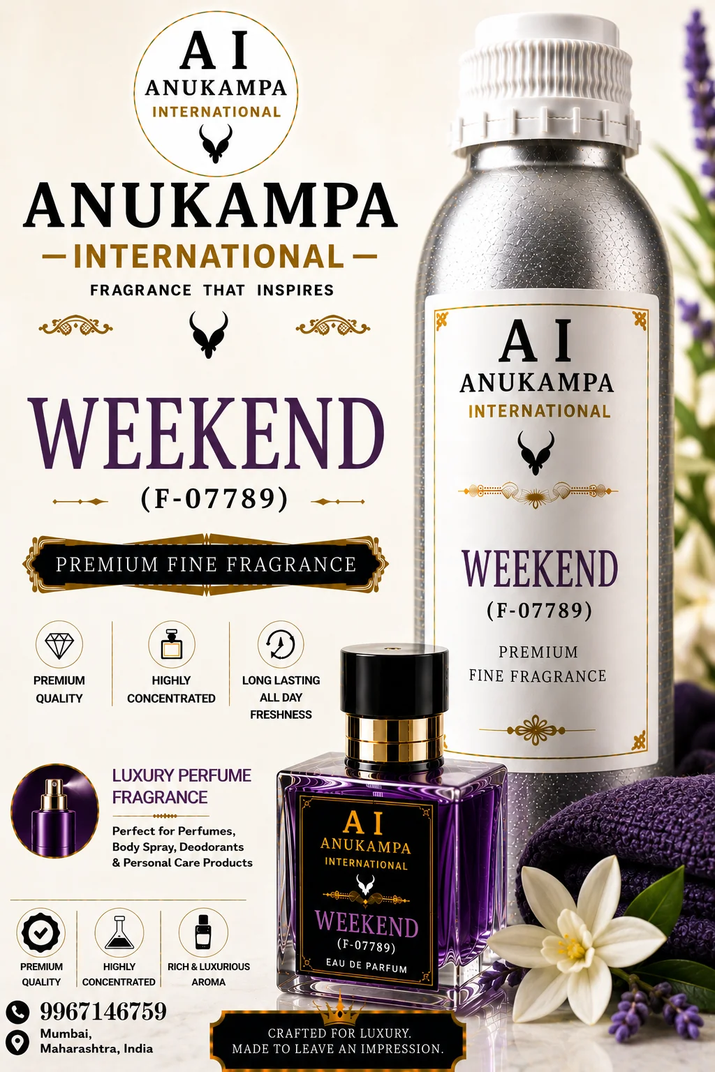 Weekend (D-07789) — Fine Fragrances fragrance oil
