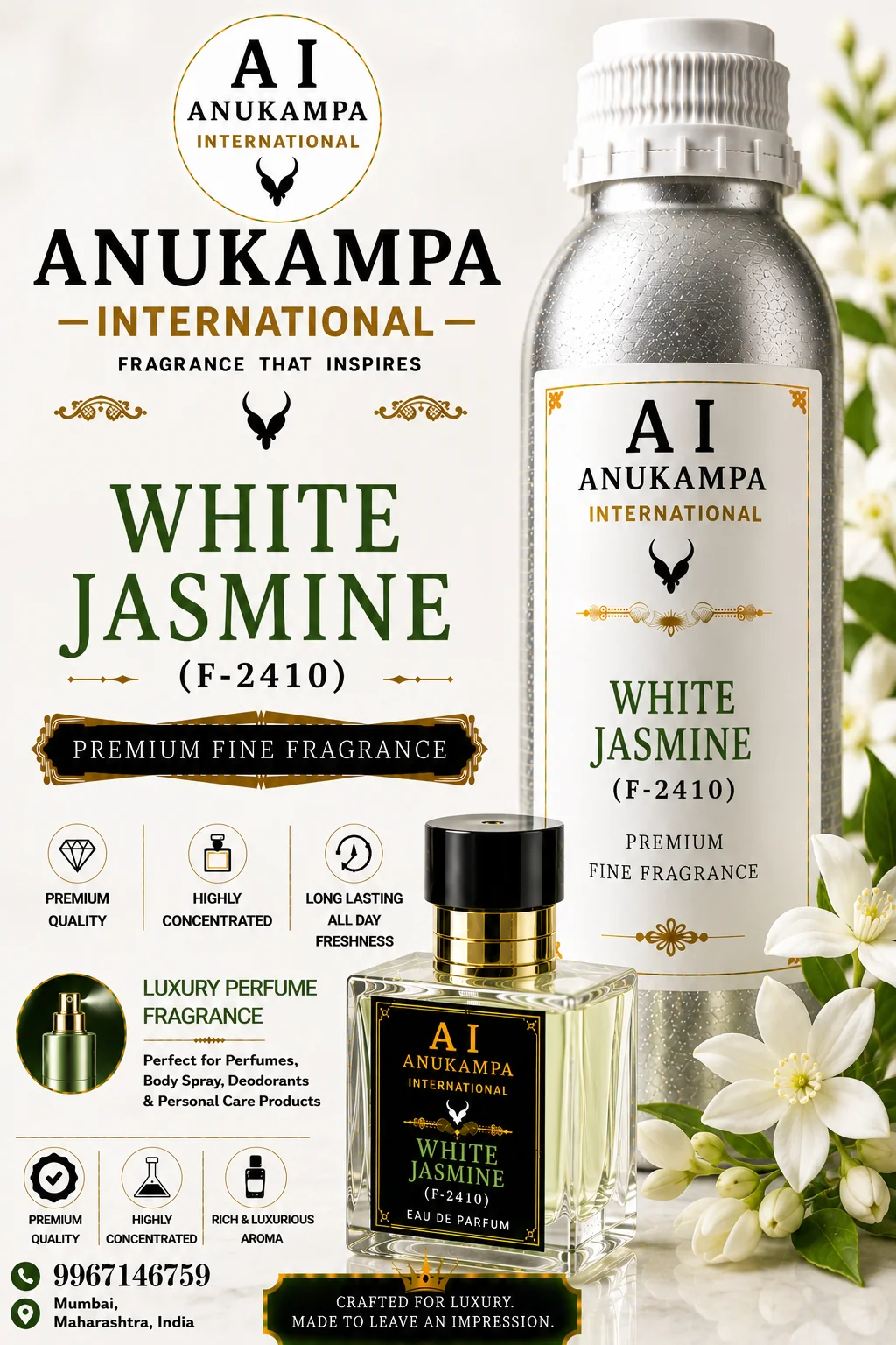 White Jasmine (F-2410) — Fine Fragrances fragrance oil