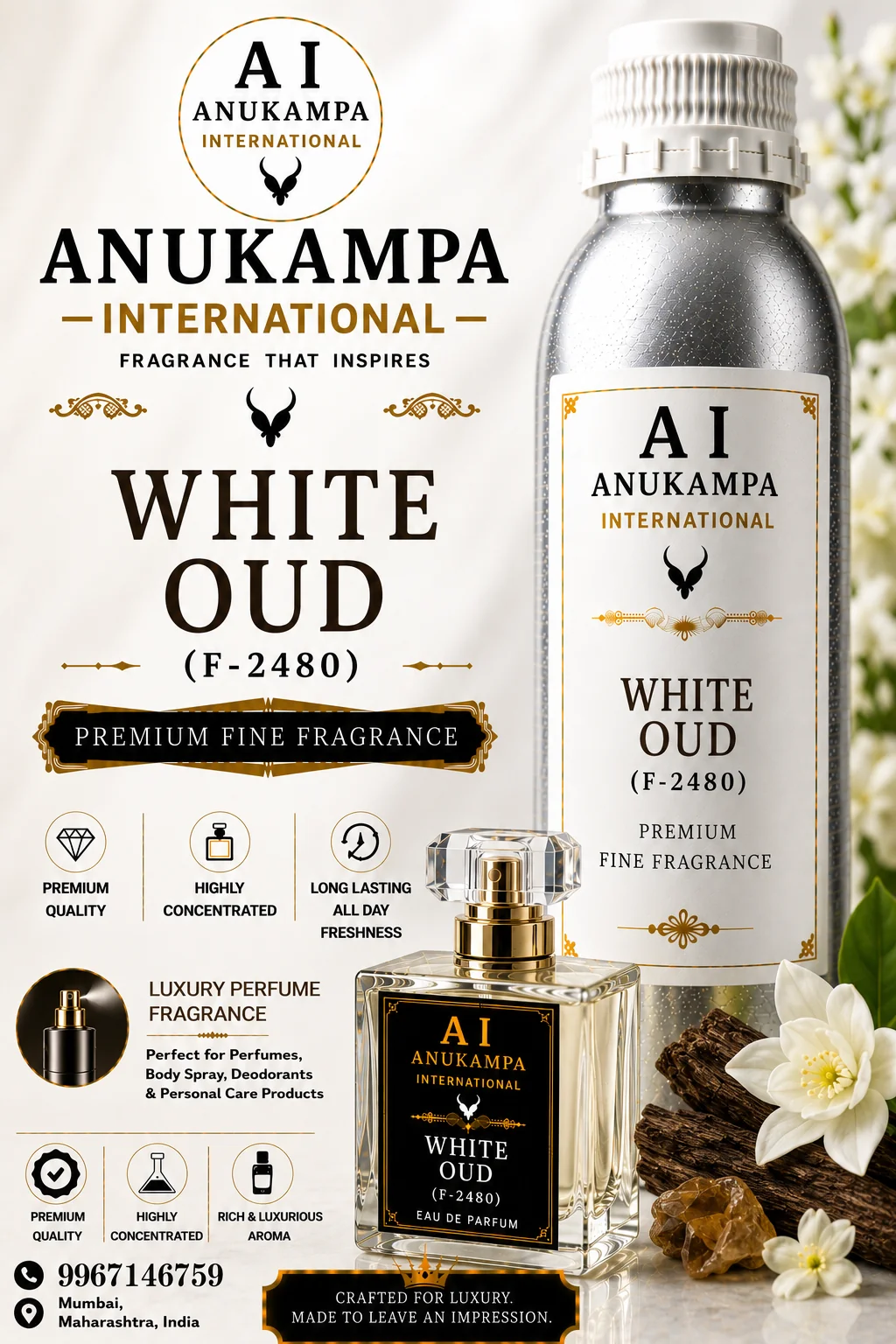 White Oud (F-2480) — Fine Fragrances fragrance oil